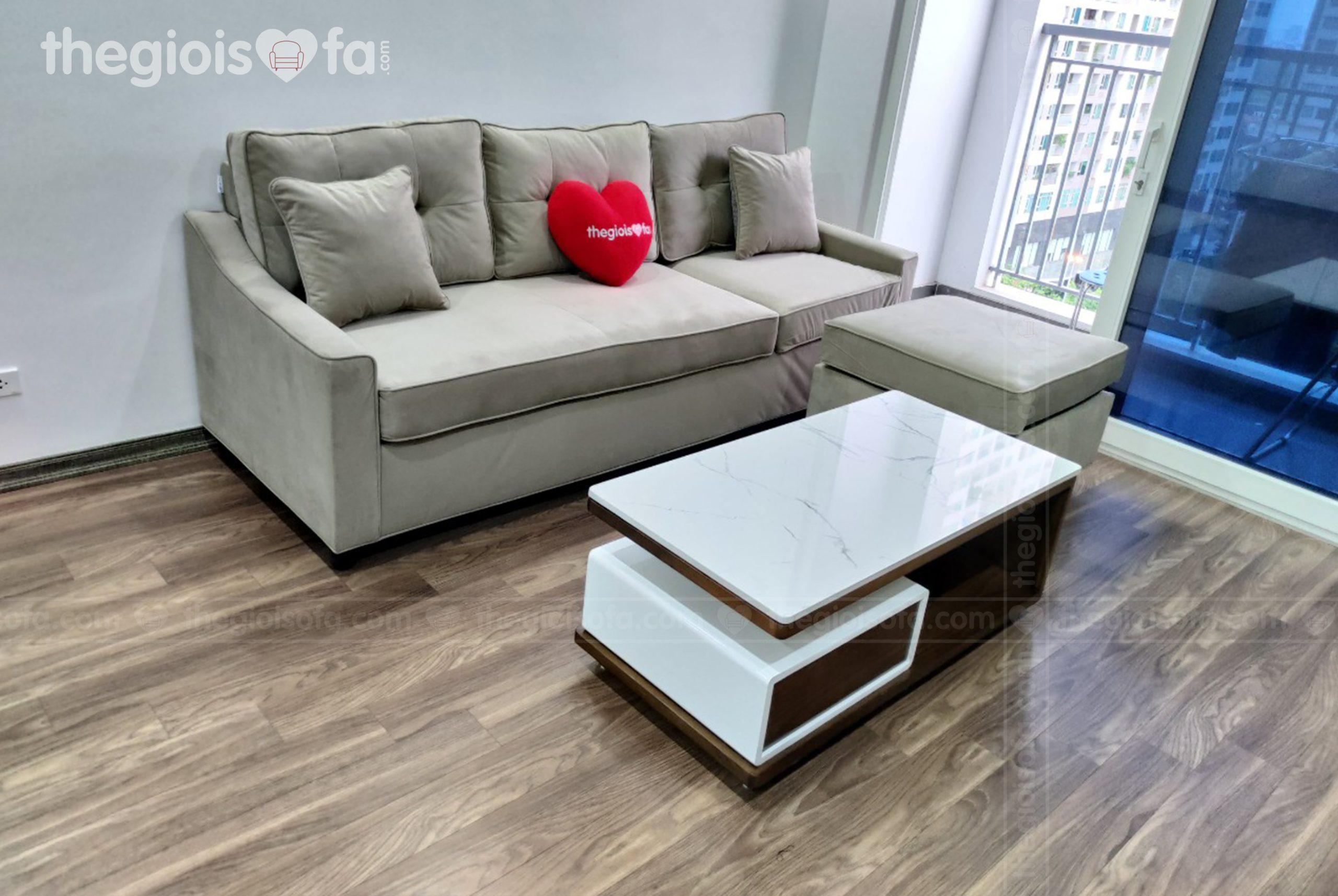 Giao hàng Combo sofa cho chị Trang tại N02 Ngoại Giao Đoàn – Bắc Từ Liêm – Hà Nội