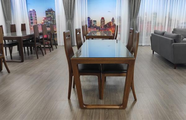 Bộ bàn ăn 8 ghế Henderson