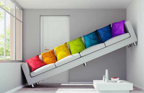 Sử dụng đồ nội thất cồng kềnh