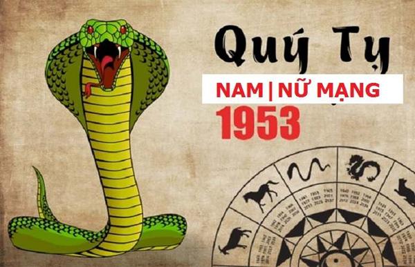 Sinh năm 1953 tuổi gì?  Cung mệnh tuổi Quý Tỵ cho người 1953