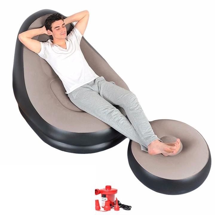 Ghế thư giãn đệm hơi có tựa lưng