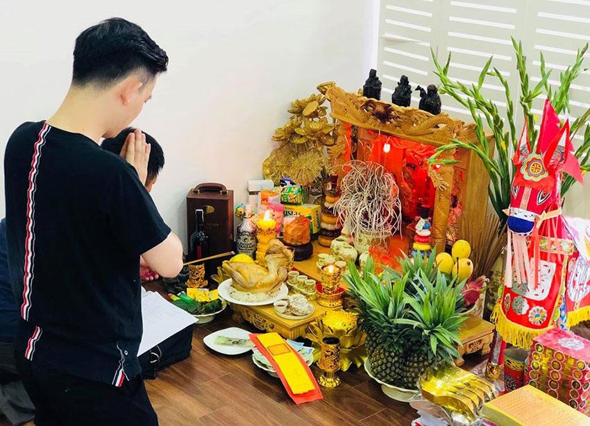 mâm lễ nhập trạch