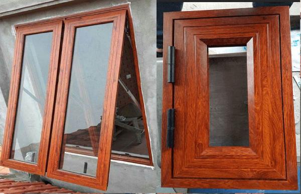 Cửa nhôm giả gỗ