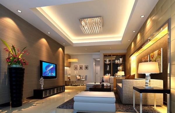 Tổng hợp những mẫu đèn trang trí phòng khách chung cư đẹp