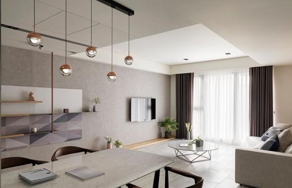Đèn thả phòng khách chung cư