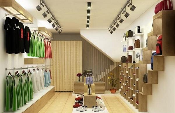 Tổng hợp các mẫu đèn trang trí shop quần áo phổ biến