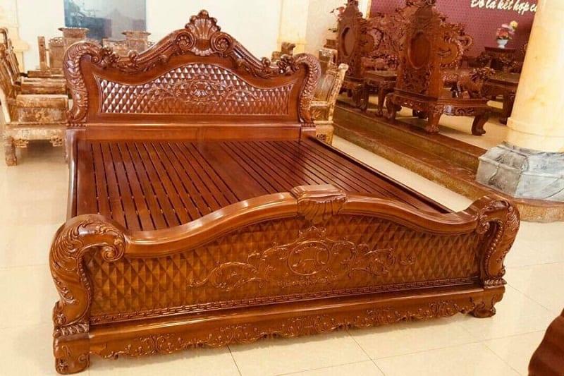 Giường ngủ phong cách cổ điển tân cổ điển