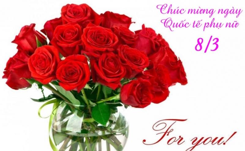 chúc mừng 8/3 cô giáo