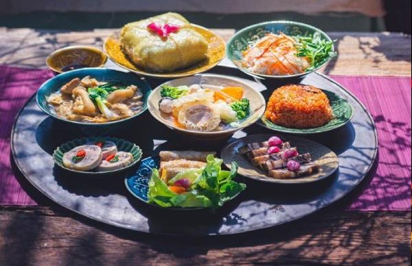 Mâm cơm cúng ngày Tết Nguyên Tiêu