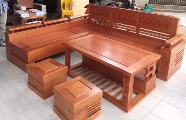 Bàn ghế gỗ xoan đào
