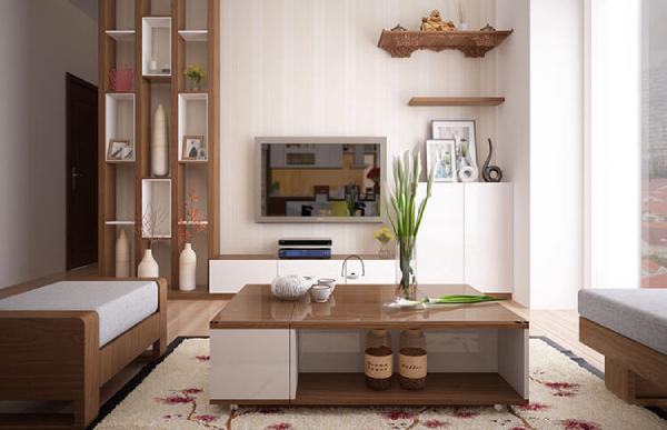 Đồ nội thất từ gỗ công nghiệp có tính thẩm mỹ cao