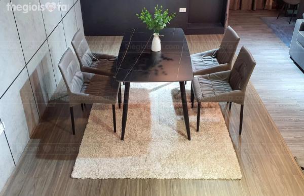 Bộ bàn ăn 4 ghế Vibe Black