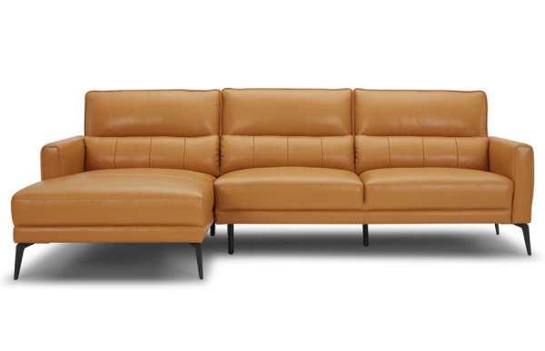 Ghế sofa góc da thật Kuka KT.035