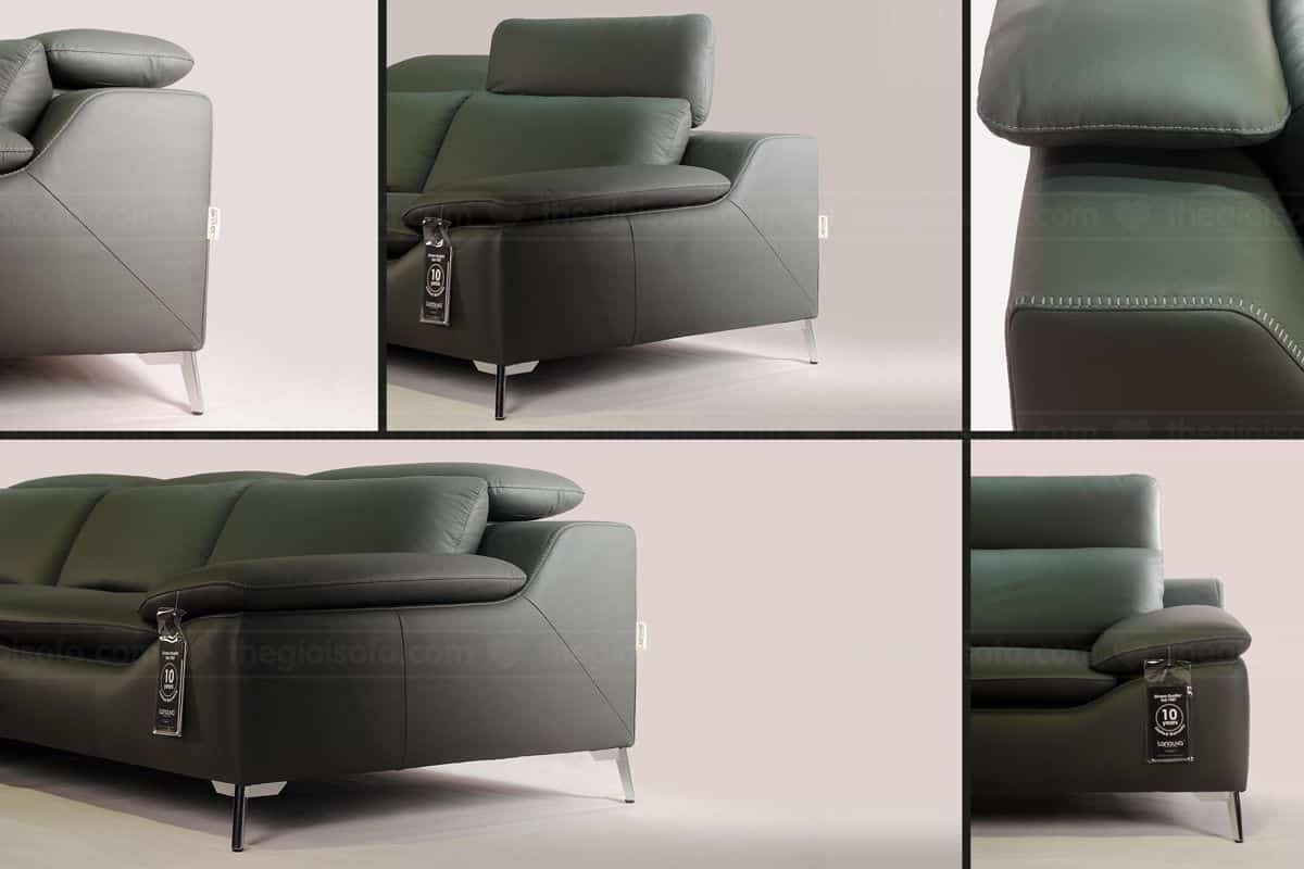 Sofa Góc da thật nhập khẩu Malaysia Max