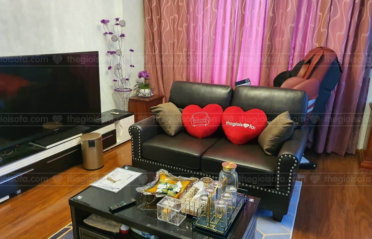 Sofa phòng khách nhỏ Sofaland Vasanti 2S