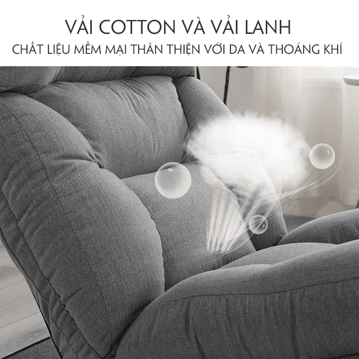 Ghế đơn thư giãn xoay 360 độ – Queen