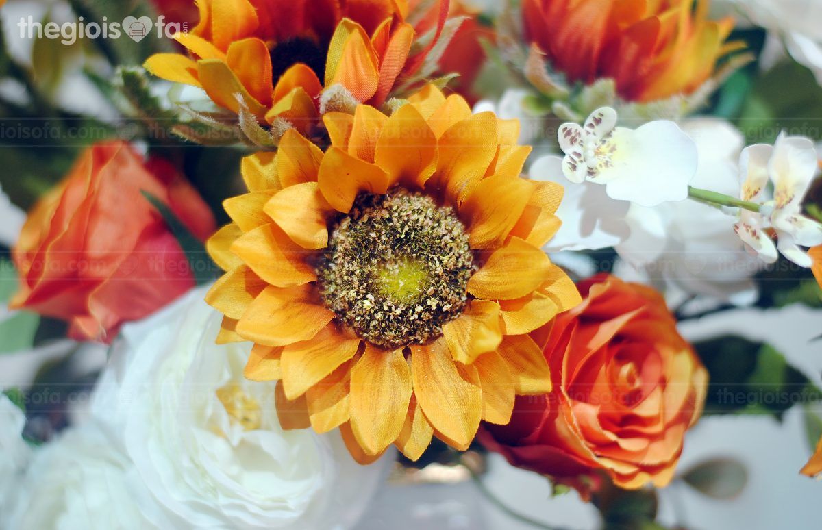 Bình hoa Sun Flower 1008