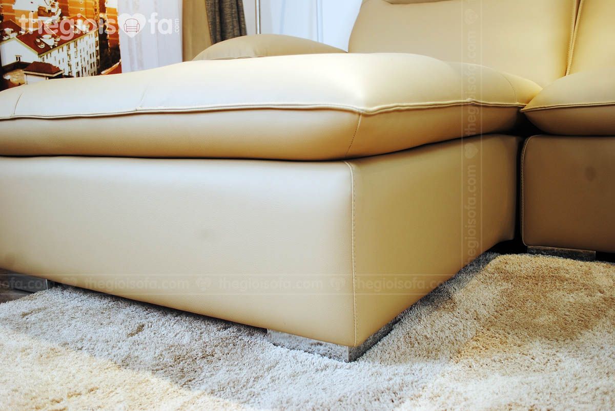 Ghế Sofa góc da phòng khách Renly