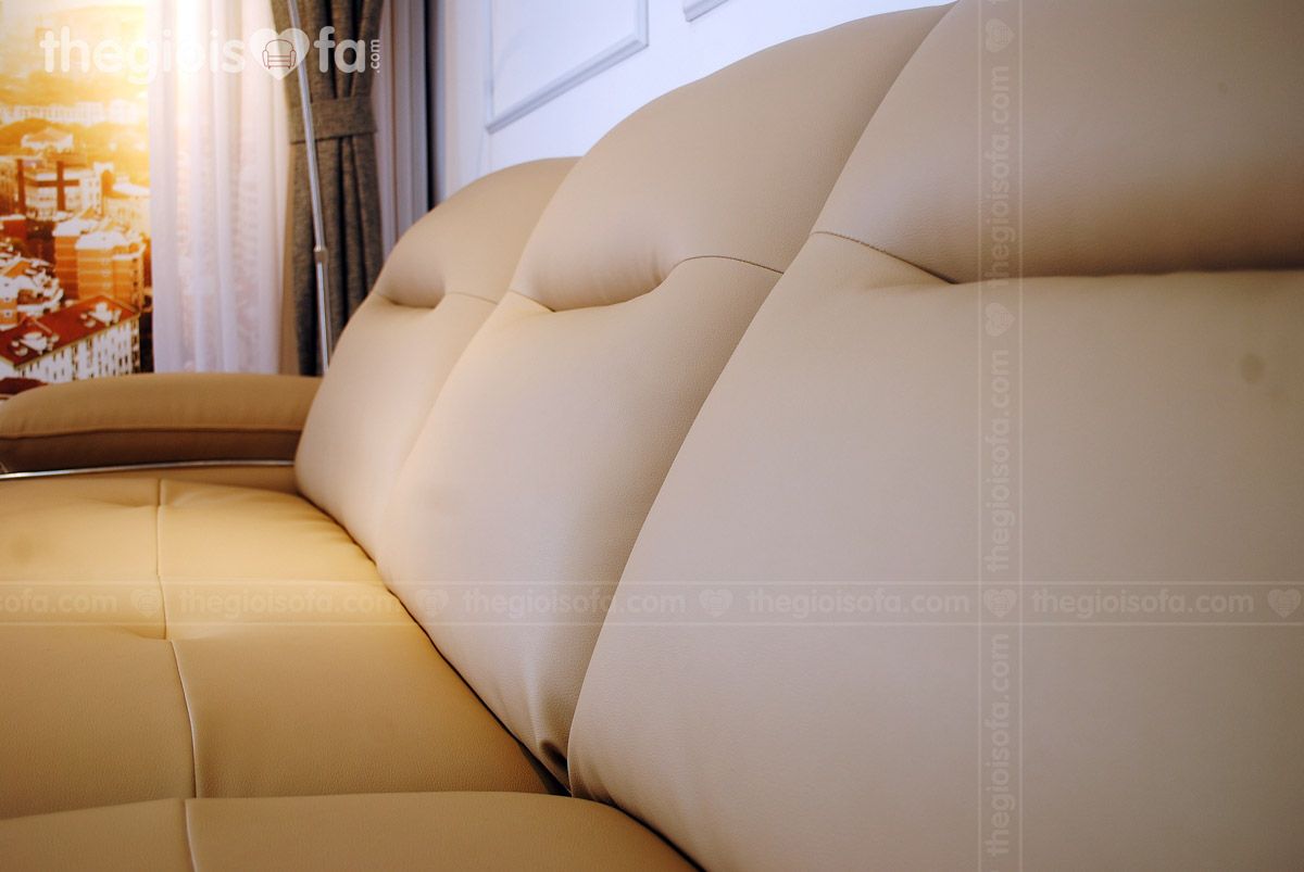 Ghế Sofa góc da phòng khách Renly