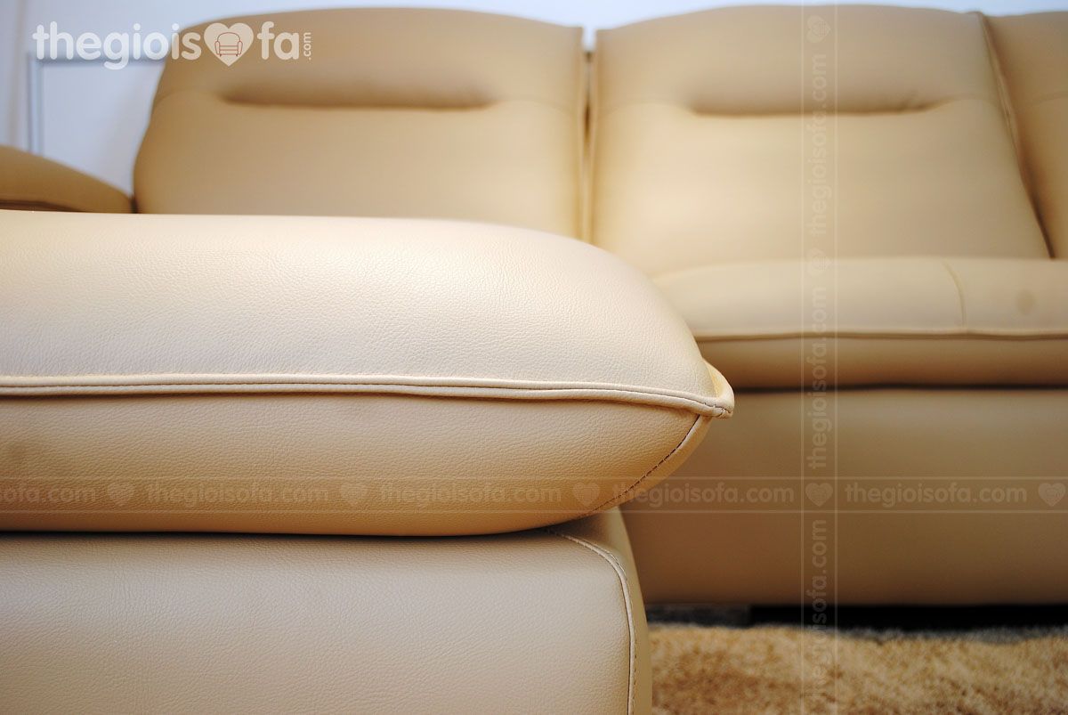 Ghế Sofa góc da phòng khách Renly