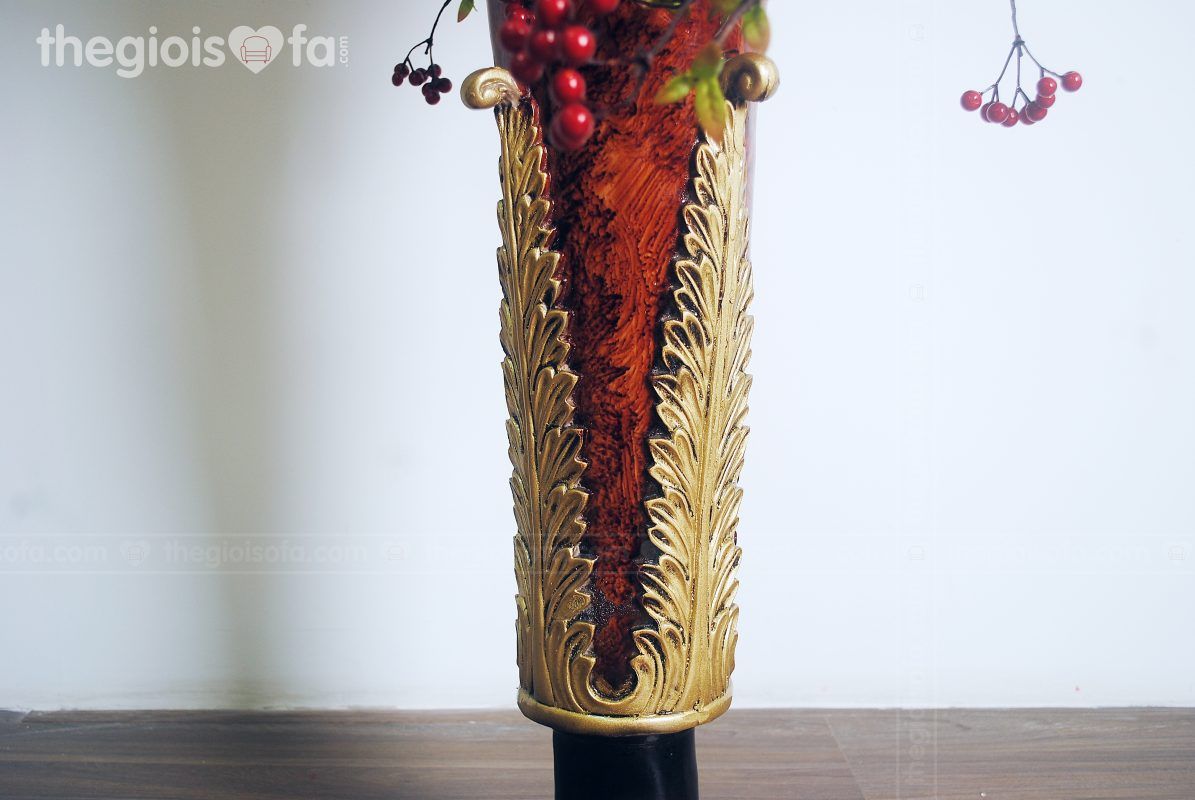Bình đại sảnh hồng cherry