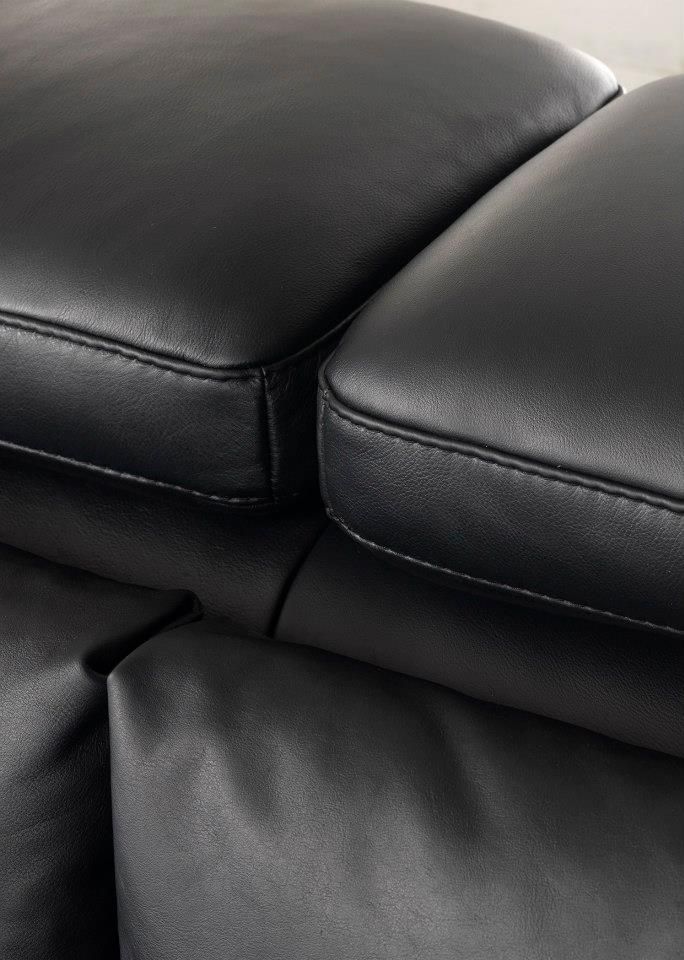 Bộ Sofa da bò nhập khẩu Italia – VENDOME (1 văng – 1 đôn)