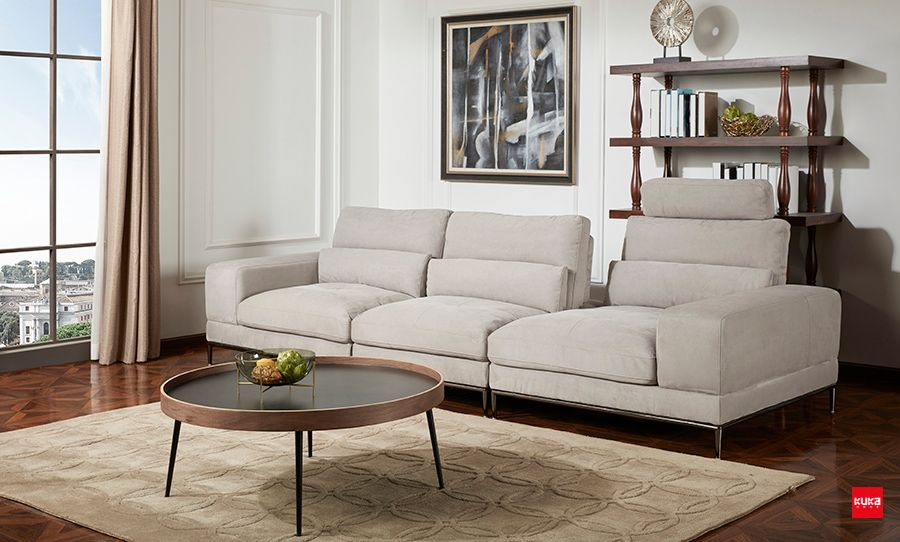 Sofa văng da thật Kuka 5309