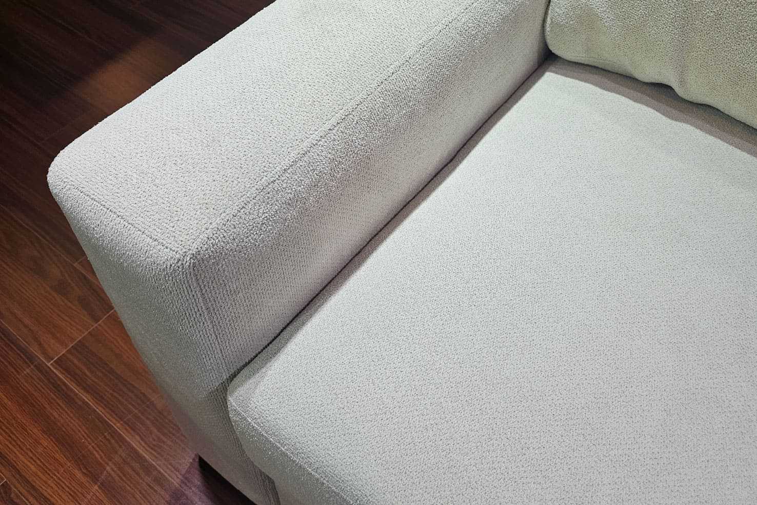 Sofa Văng Sofaland ISLA vải màu trắng 218x91x81