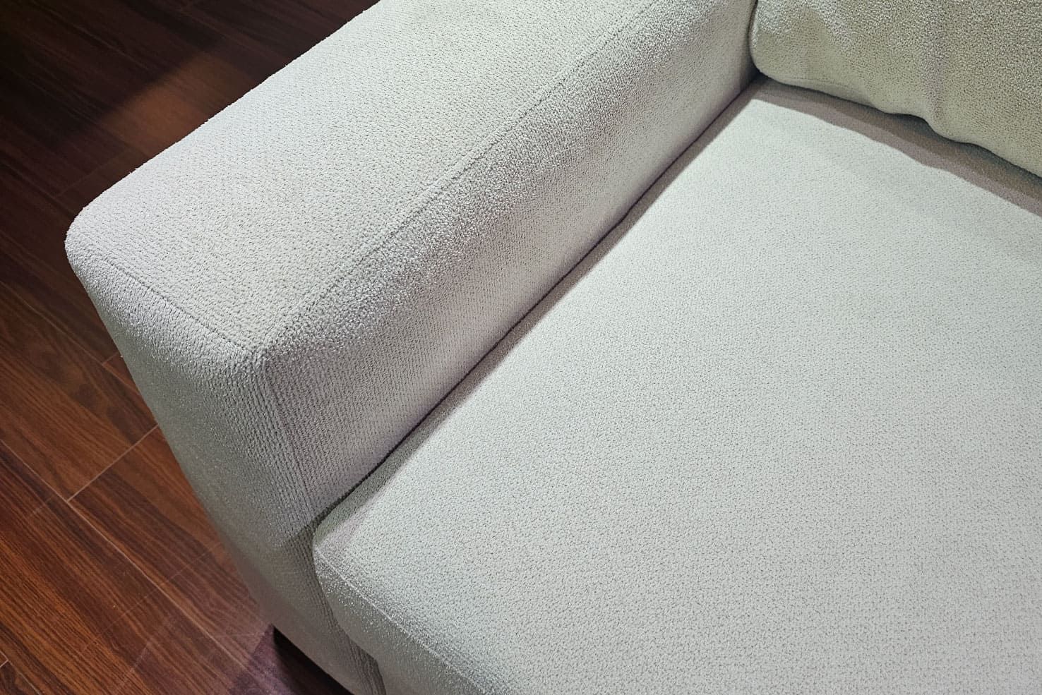 Sofa Văng Sofaland ISLA vải màu trắng 218x91x81