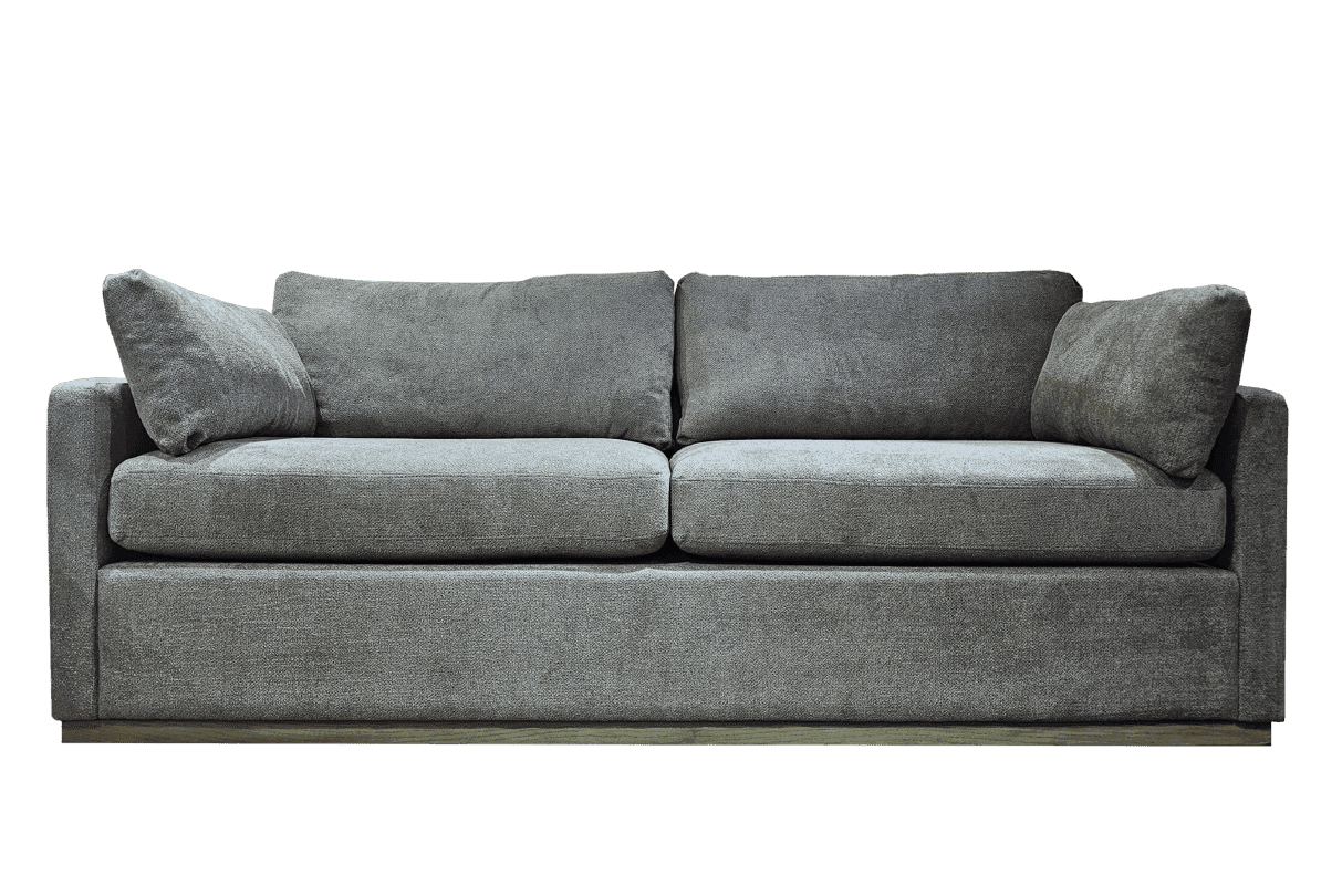 Sofa Văng Sofaland OPAL vải màu ghi đậm 218x91x81
