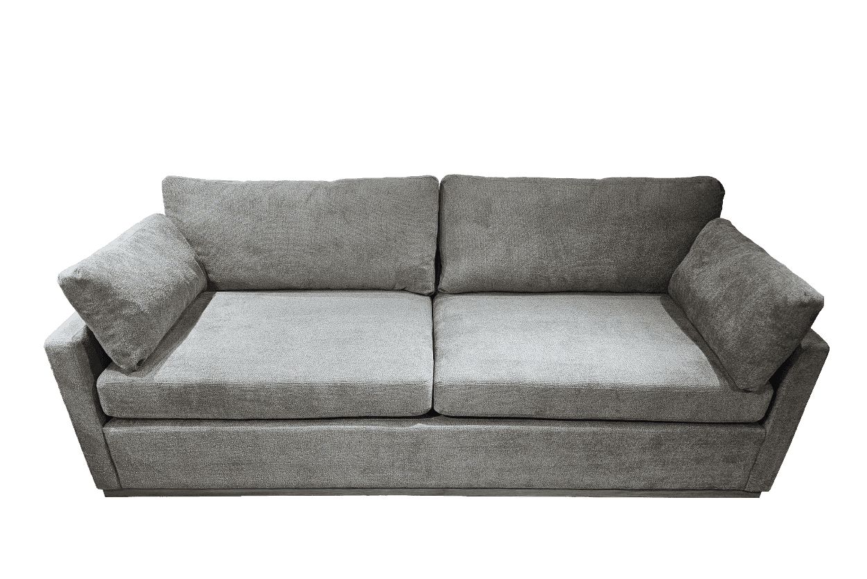 Sofa Văng Sofaland OPAL vải màu ghi đậm 218x91x81