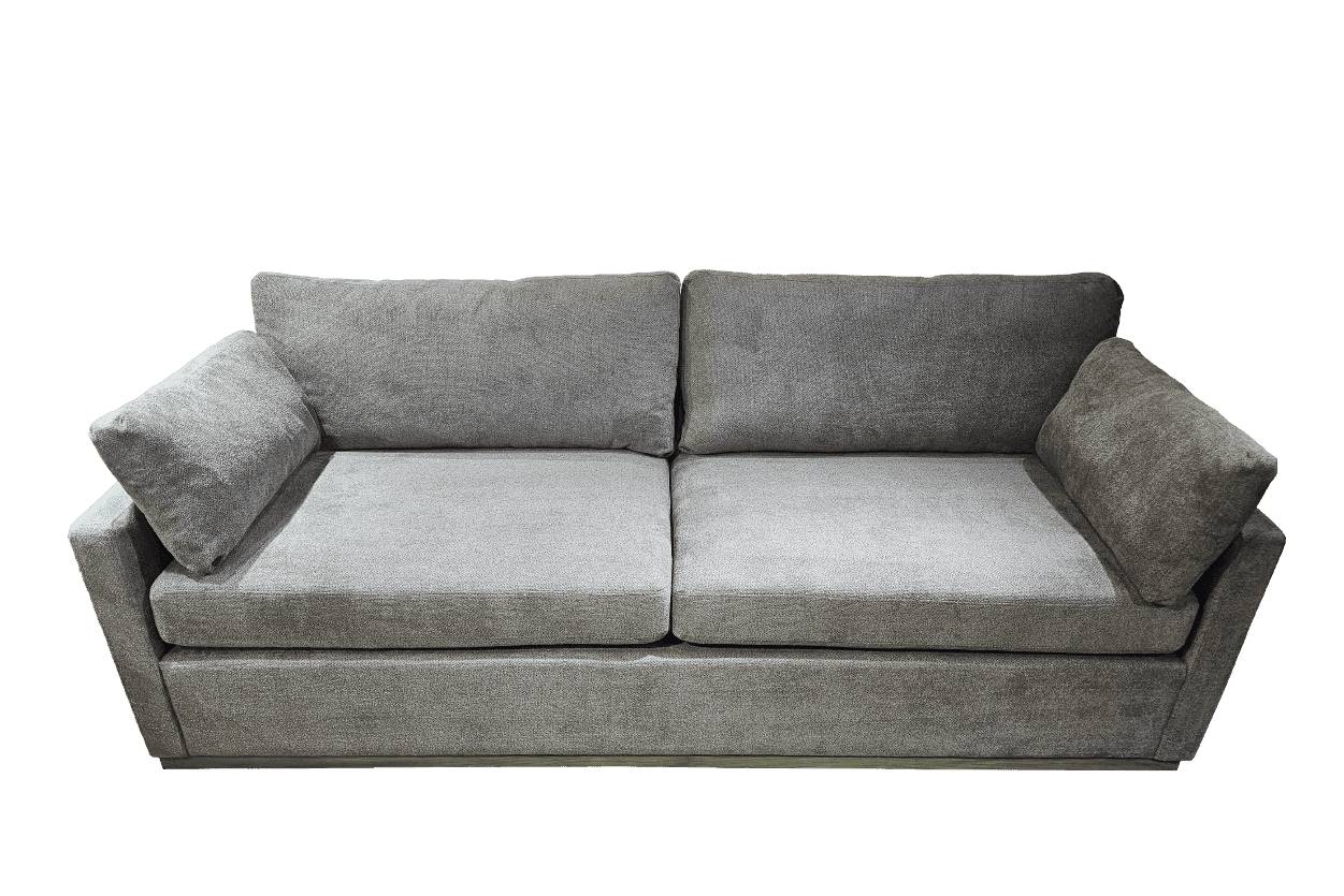 Sofa Văng Sofaland OPAL vải màu ghi đậm 218x91x81