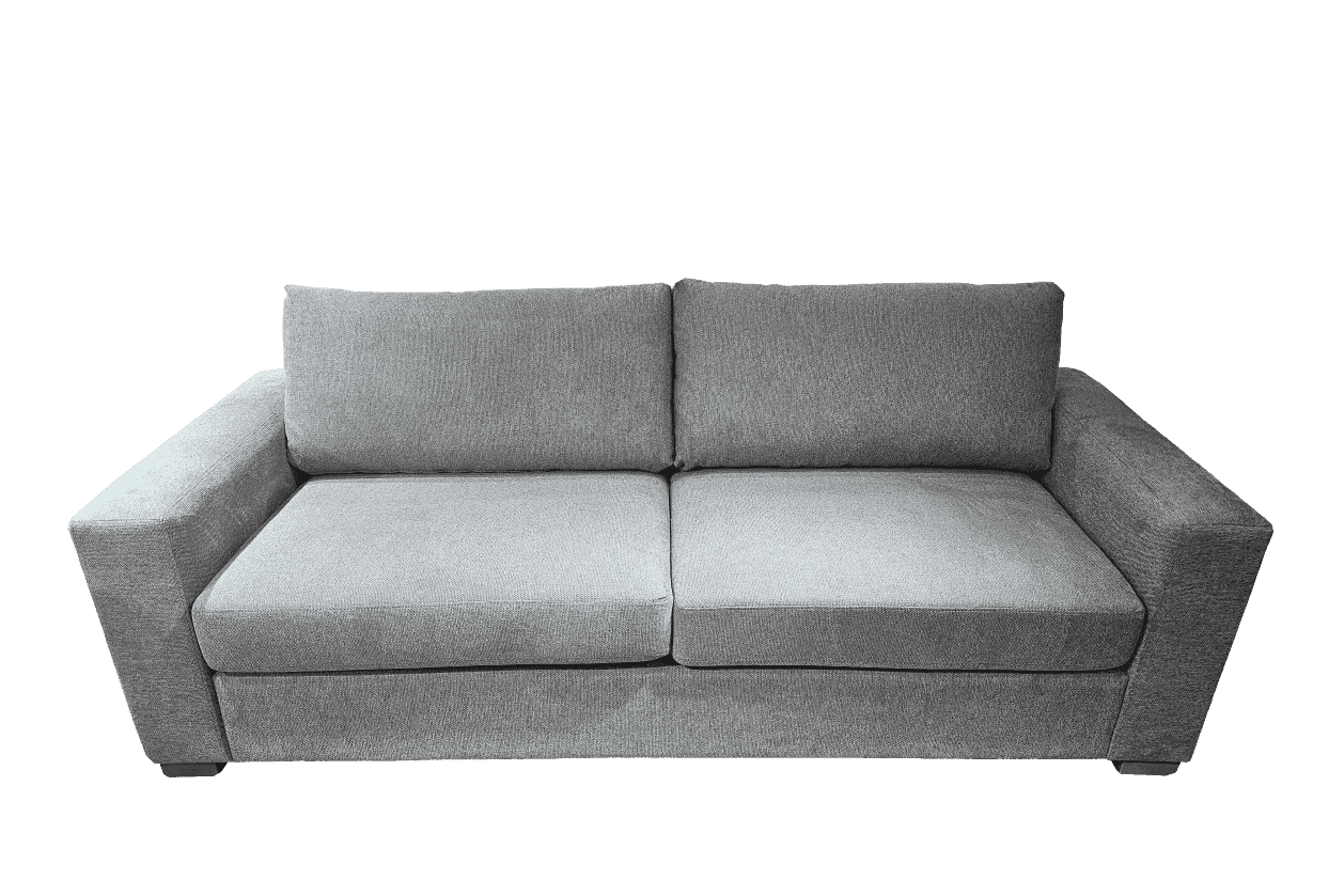 Sofa Văng Sofaland QUINN vải màu ghi nhạt 218x91x81