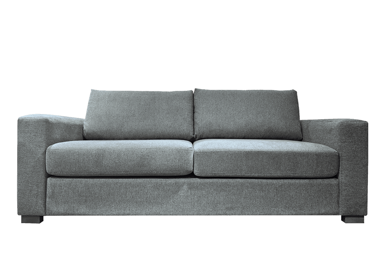 Sofa Văng Sofaland QUINN vải màu ghi nhạt 218x91x81