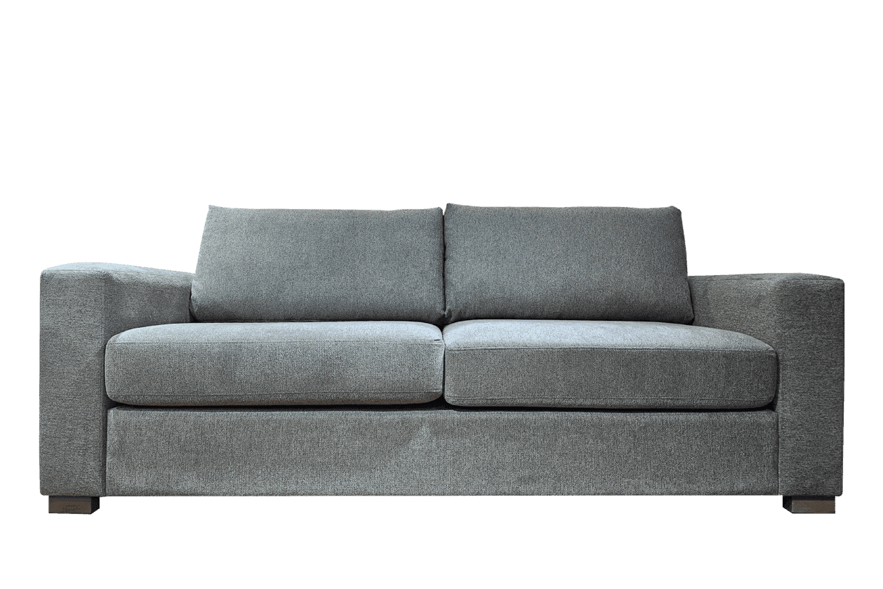 Sofa Văng Sofaland QUINN vải màu ghi nhạt 218x91x81