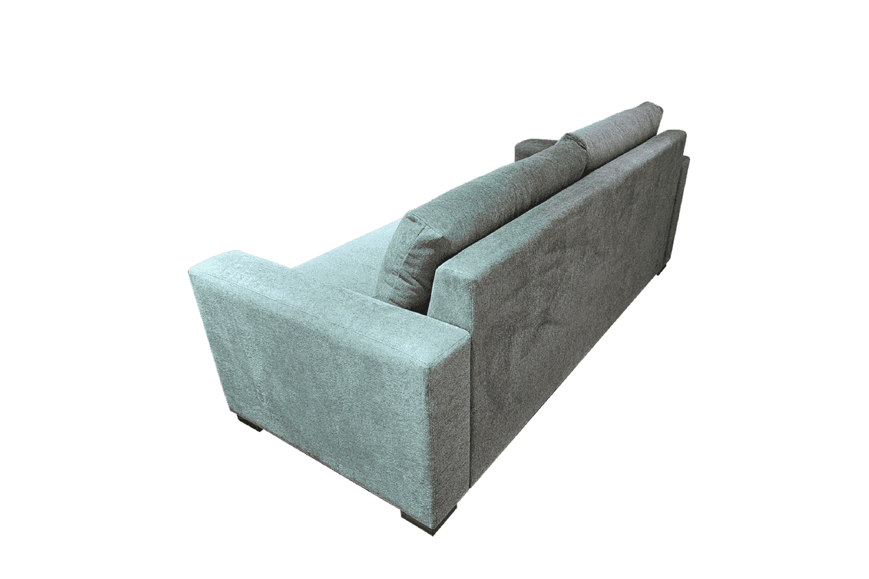 Sofa Văng Sofaland QUINN vải màu ghi nhạt 218x91x81