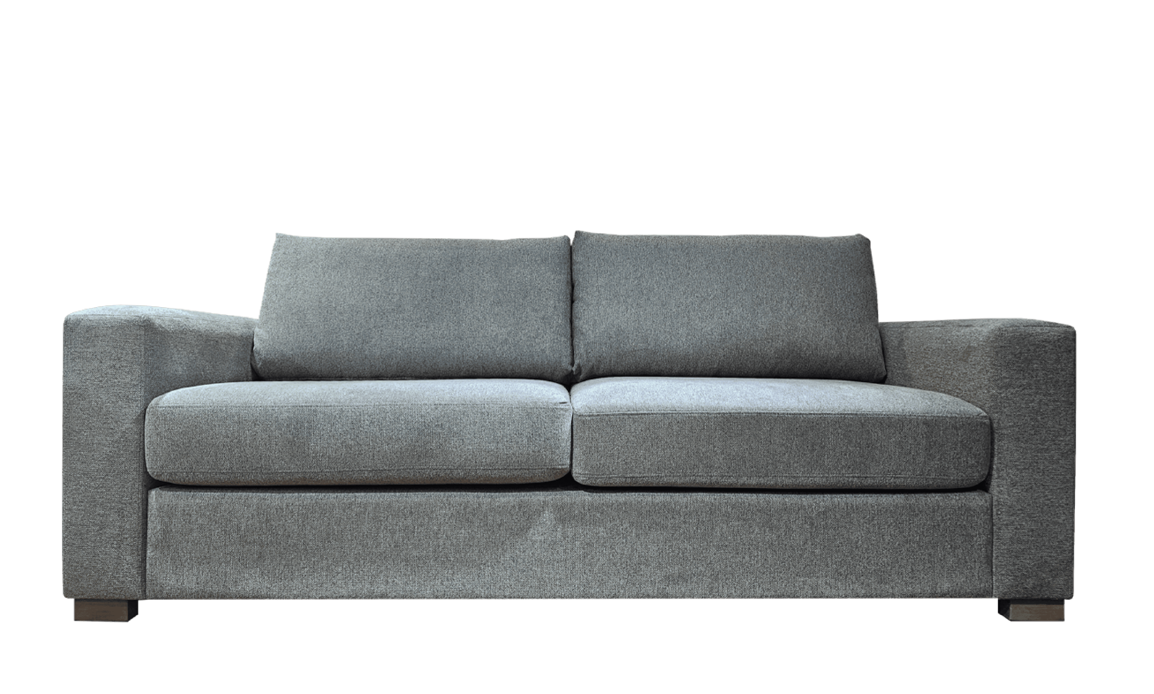 Sofa Văng Sofaland QUINN vải màu ghi nhạt 218x91x81