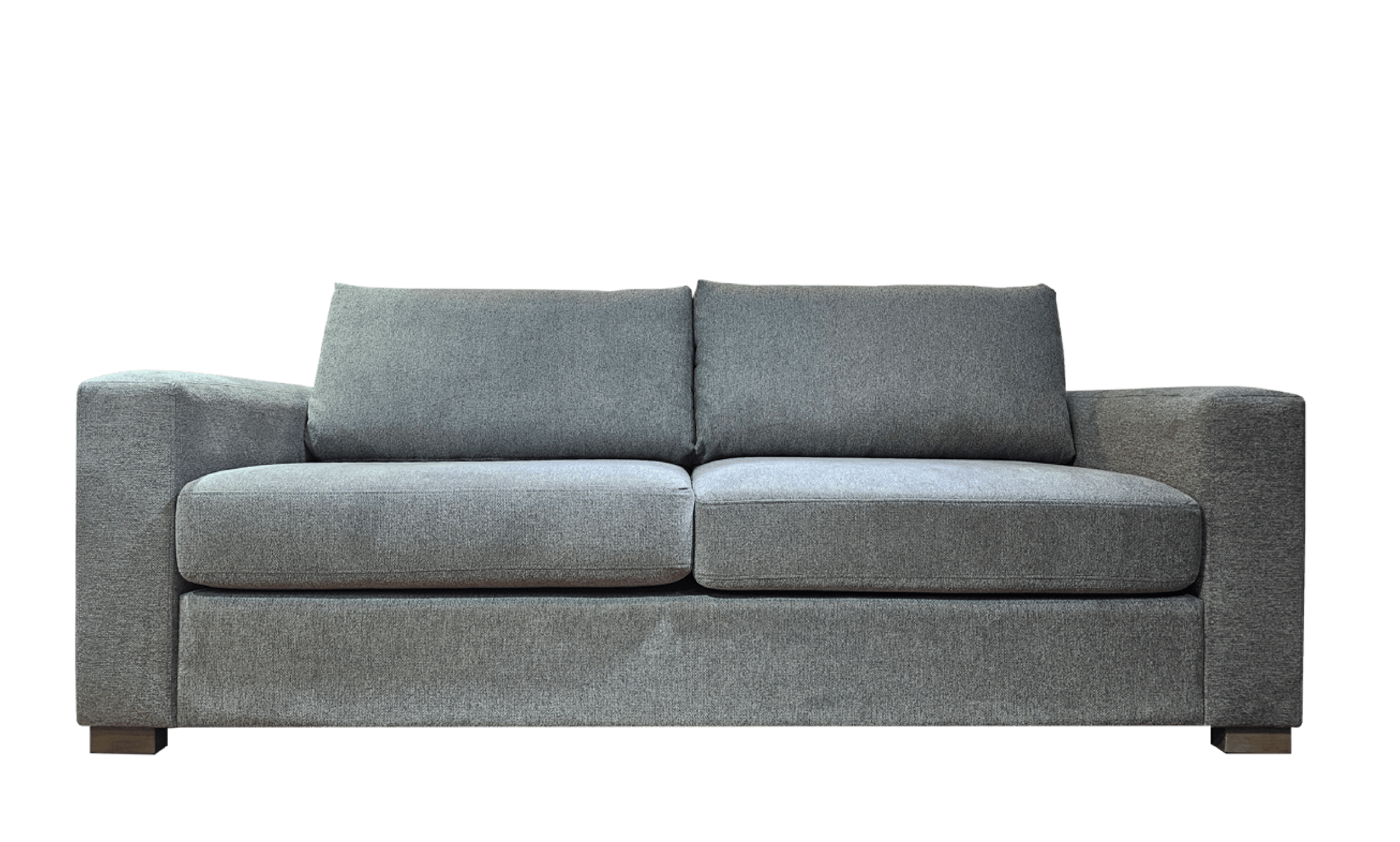 Sofa Văng Sofaland QUINN vải màu ghi nhạt 218x91x81