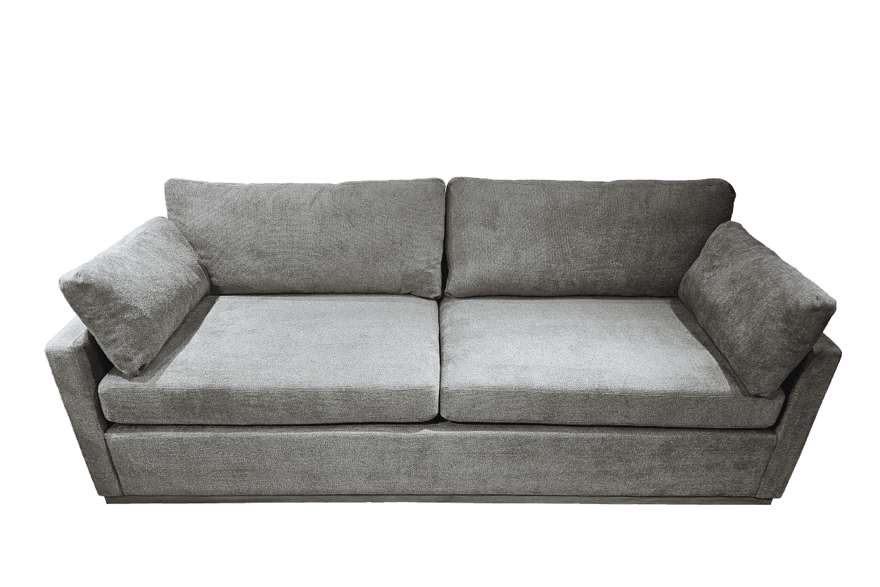 Sofa Văng Sofaland OPAL vải màu ghi đậm 218x91x81