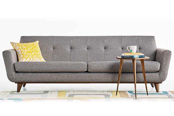 Ghế sofa băng chất liệu vải nỉ