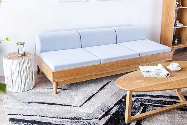 Ghế sofa văng gỗ