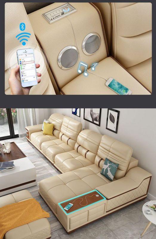 Giường thông minh kết hợp sofa 