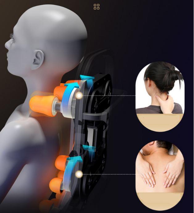 Công nghệ massage hiện đại ở từng loại ghế massage