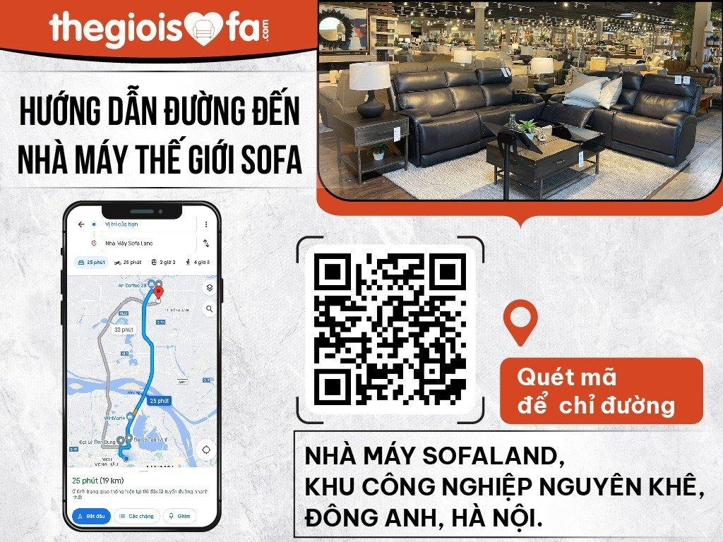 Hướng dẫn đường đến nhà máy Thế Giới Sofa