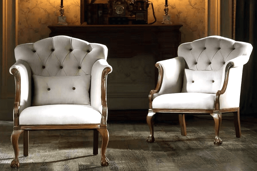 Ghế Sofa đơn tân cổ điển hợp với không gian nào? Những mẫu sofa cổ điển đẹp?