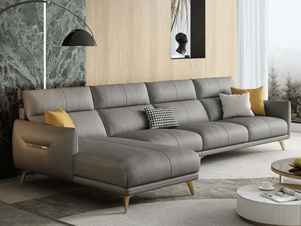 Sofa đơn giản phù hợp với không gian nhỏ