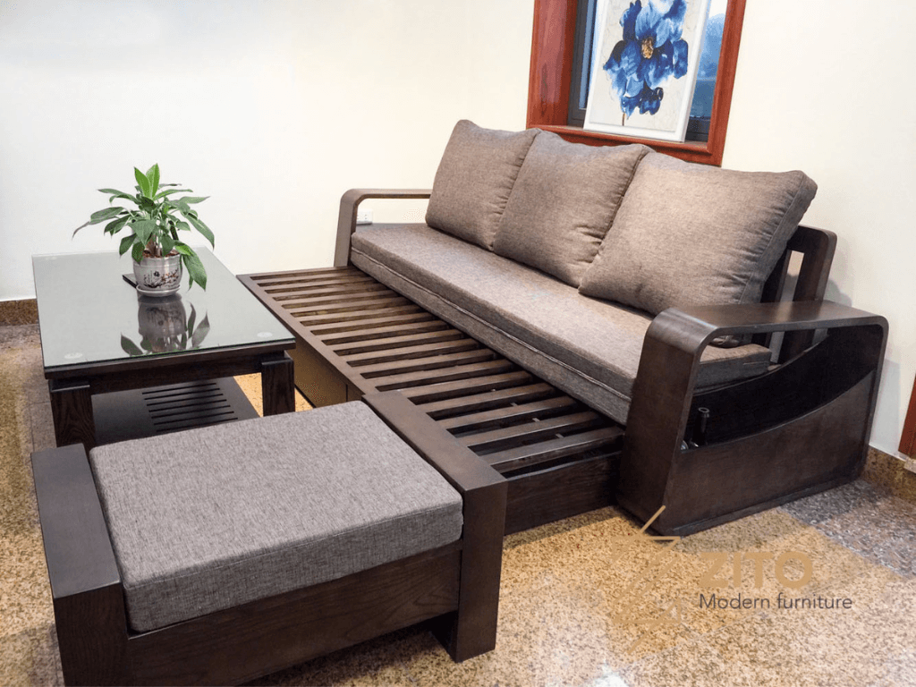 Những lưu ý khi mua sofa giường gỗ