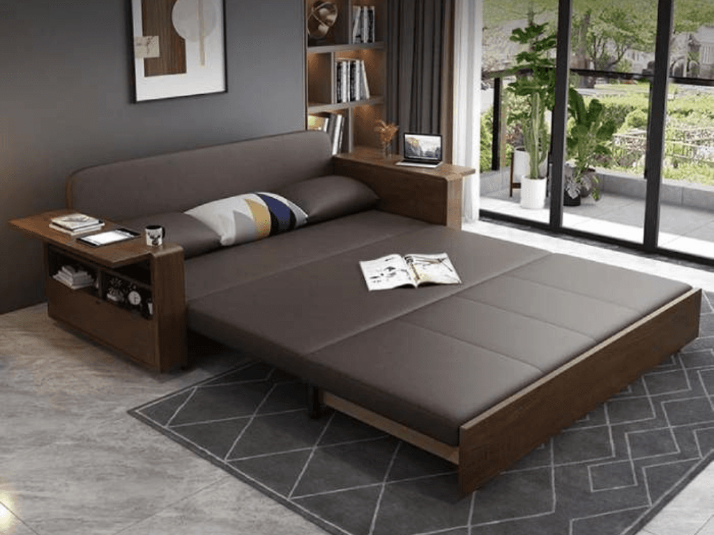 Sofa giường là loại ghế sofa có thể kết hợp sofa và giường ngủ 