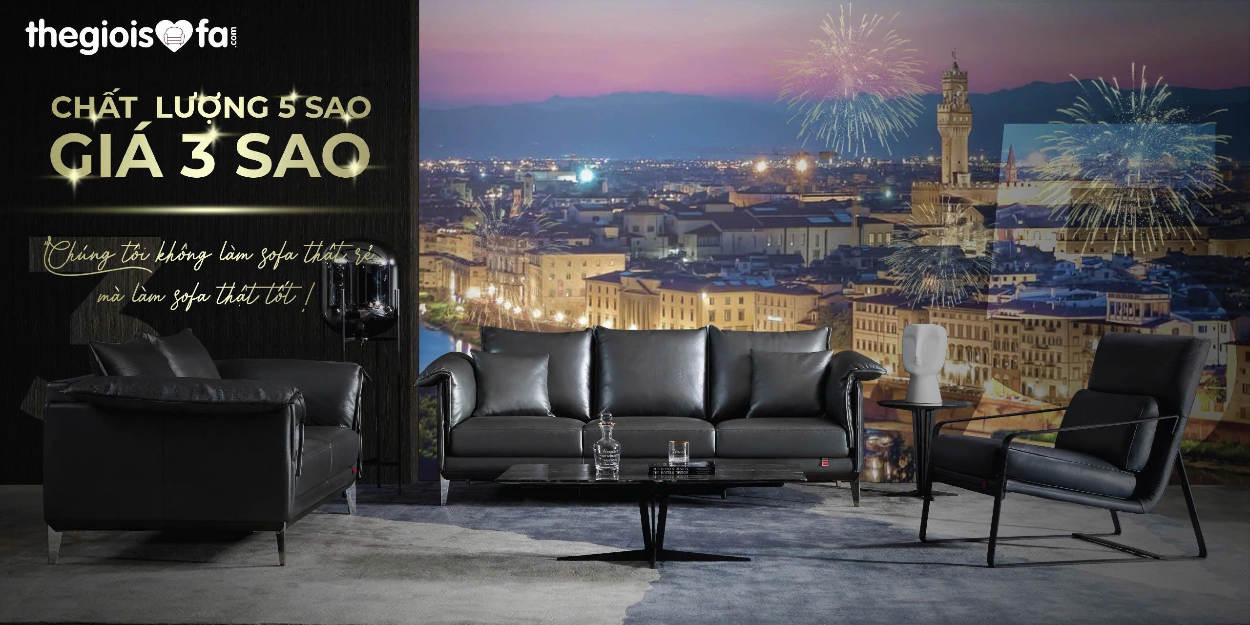Sofa chất lượng 5 sao – Giá chỉ 3 sao có tin được không?