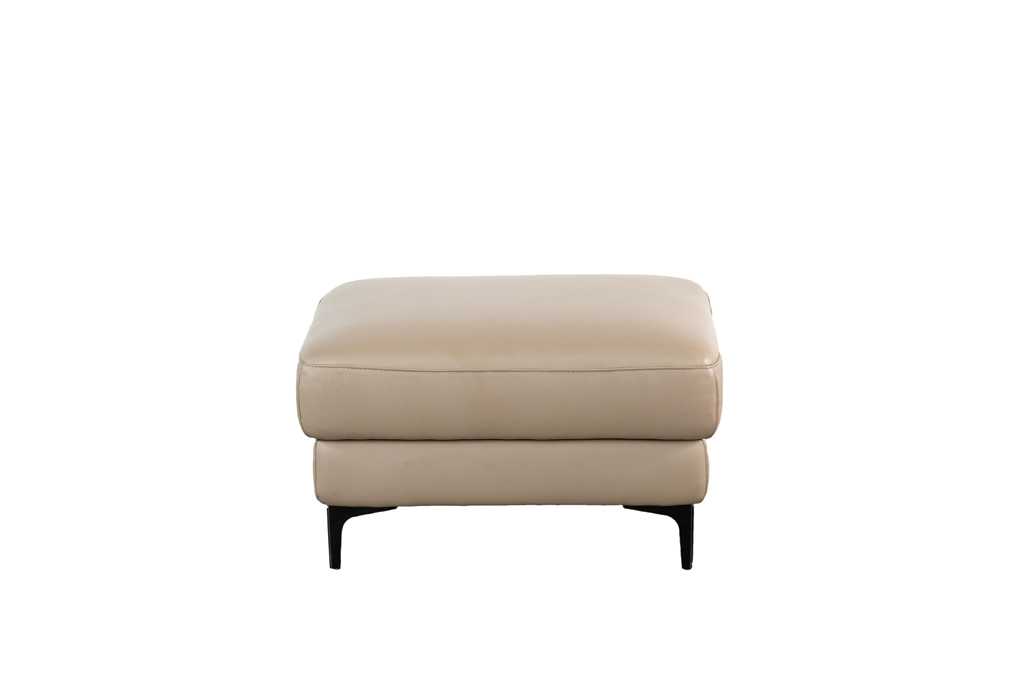 Sofa đôn Satis DIXIE Da thật (100%) Màu nâu nhạt 750 x 550